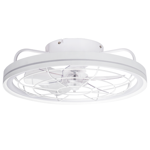 LED-takvifte med lampe 60W (DC20W-motor + 40W LED), fargetemperatur 2700K-6500K, inkl. fjernkontroll