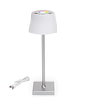 LED BORDLAMPE - 4W RGB+CCT (3000-5000K) (Touch-demping) IP54/SØLV