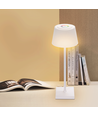 LED BORDLAMPE - 4W RGB+CCT(3000-5000K) Berøringsdemping IP54/HVIT