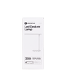 LED skrivebordslampe (rund base) oppladbar type - hvit/online