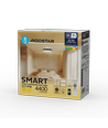 WB SMART LED TAKLAMPE MED VIFTE - 55W (DC Motor 15W + LED 40W) CCT + RGB/SVART HVIT/INFRARED FJERNKONTROLL/6 TRINN