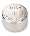 Knappcellebatteri - AG5 LR754 4-pakning 1,5V