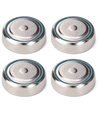 Knappecellebatteri - AG12 LR43 4 stk 1,5V