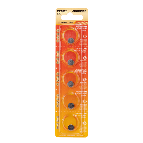 Knappecellebatteri - CR1025 3V-5B
