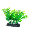 PLASTIKKPLANTE - ENKELTGREN 01 L12CM ORANSJE/LILLA/GRØNN