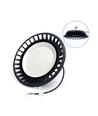 Outlet: LED UFO High Bay 200W, Lagerbelysning - Vanntett IP65, Klar/Kald Hvit 6500K, Aluminium