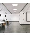 Outlet: LED E5 - Bakbelyst Panel 28W 6000K - 595x595x32mm UGR19