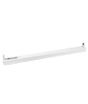 Aigostar LED T8 armatur - 60 cm hvit aluminium, for ett enkelt LED TL-rør