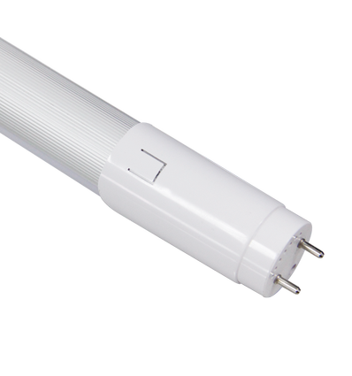 LED T8 18W 1,2m 3000K Halv-Aluminium/Plast Høy Lumen 120lm/w