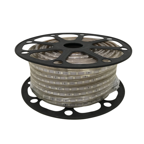 Grønn LED-strip 230V - 10mm, 6W/m, IP65, 60LED/m