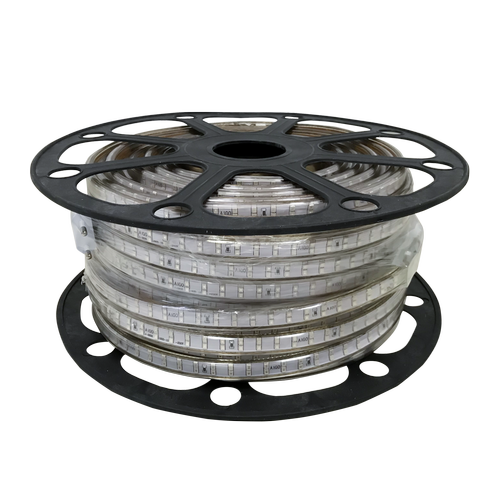 LED-stripe, 50M, 2835-180, Blå, 8mm, 230V