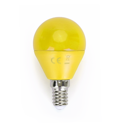 LED A5 G45 - Stor Spredning - E14 4W - Gult Lys
