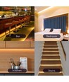 Outlet: 12V LED Stripe 3000K 3m - Av/På-Knapp, Komplett sett