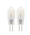 LED G4 1.3W 6500K Hvit - Dobbel pakke