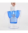 Vannkanne med filter 3,5L - Blå, timer for filter