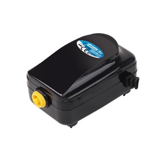 SuperStille Luft pumpe 3W - 3L/min - L10,5 x B5,7 x H5,2 cm