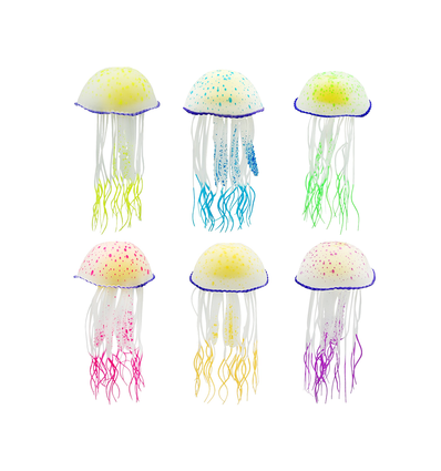 Turritopsis Nutricula Fluorescerende Lampe - Rød/Oransje/Lilla/Grønn/Blå/Gul - L6,5 x B6,5 x H11,5 cm