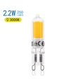 LED G9 2.2W 3000K Glass