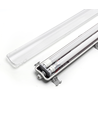 Vanntett LED Armatur 150cm - 2x22W 6500K med 2 rør IP65