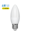 Outlet: Aigostar LED lampe A5 C37 6W, E27 sokkel - 3000K