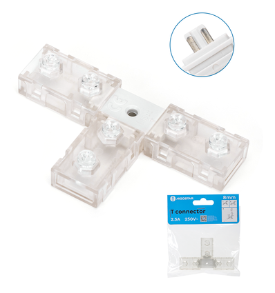 T samler til 230V LED Stripe 2835 8mm