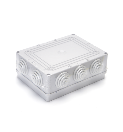 Vanntett Koblingsboks Kvadratisk - 190x140x70mm - IP44
