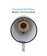 Aigostar Wave, Bordlampe Fleksibel - H280mm, Svart