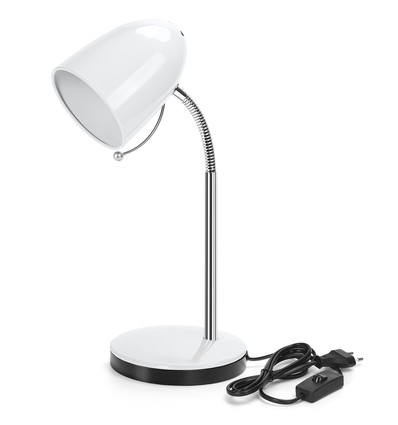 Aigostar Wave - Bordlampe Fleksibel, H280 mm, Hvit