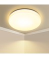 Outlet: LED Fuktbestandig Taklampe 18W 3000K IP54
