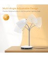 Aigostar Wave - Bordlampe Fleksibel, H280 mm, Hvit