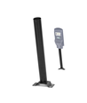 Ø48 mm Gatlampe Arm/Tilbehør