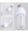 Aigostar LED B5 T3 3U 9W, E27 sokkel - 6400K, Sett med 5 stk