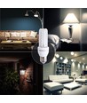 Aigostar LED B5 T3 3U 9W, E27 sokkel - 6400K, Sett med 5 stk