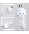Aigostar LED B5 T3 3U 9W, E27 sokkel - 6400K, Sett med 5 stk