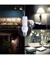 Aigostar LED B5 T3 3U 9W, E27 sokkel - 6400K, Sett med 5 stk