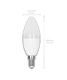 LED A5-C37 E14 3W 3000K
