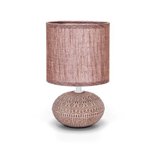 Keramisk bordlampe Rejerosa - E14, uten pære