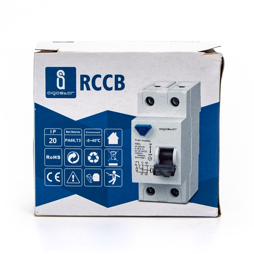Jordfeilbryter 2P 25A 30mA AC