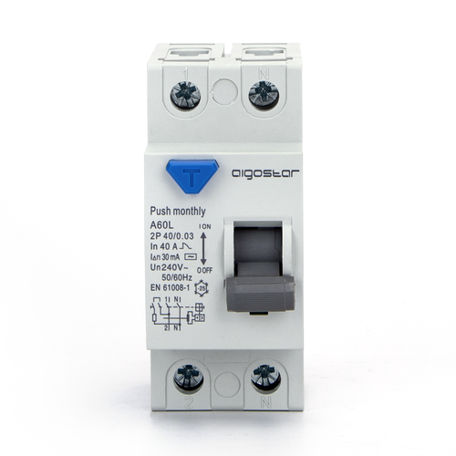 Jordfeilbryter 2P 40A 30mA AC