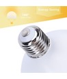 Outlet: Aigostar LED-lampe, XL G120 E27 - 20W erstatter 104W, 3000K varm hvitt lys