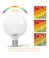 Outlet: Aigostar LED-lampe, XL G120 E27 - 20W erstatter 104W, 3000K varm hvitt lys