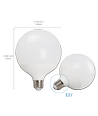 Outlet: Aigostar LED-lampe, XL G120 E27 - 20W erstatter 104W, 3000K varm hvitt lys