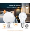 Outlet: Aigostar LED-lampe, XL G120 E27 - 20W erstatter 104W, 3000K varm hvitt lys