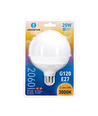 Outlet: Aigostar LED-lampe, XL G120 E27 - 20W erstatter 104W, 3000K varm hvitt lys