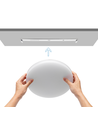 Outlet: Fuktbestandig LED Taklampe 24W CCT med Fjernkontroll - IP54