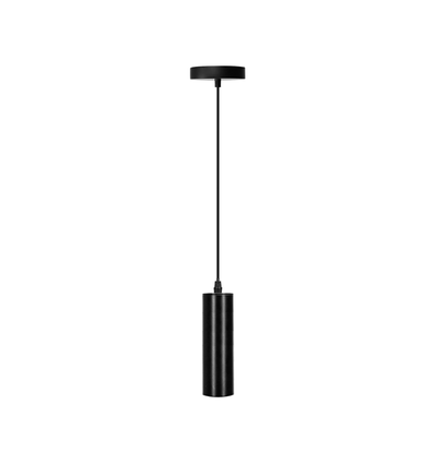 Sort Minimalistisk pendellampe - Spotlight-Stil (Pære Ikke Inkludert)