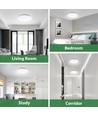 Aigostar Circolina 40W G10q - Neon 220V, Lys T9, Pære, Sirkulært Rør, 6500K