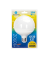 Outlet: Aigostar LED-lampe, XL G120 E27 - 20W, 4000K klart hvitt lys