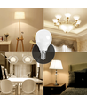 Aigostar LED-lampe A5 G45 4W, E14 sokkel - 4000K, 340lm, Erstatter 31W, Sett med 5 stk