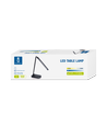 Aigostar Skrivebordslampe LED Dimbart, USB og Trådløs Lading - Leselampe til Bok, Trådløs Lader, Sort